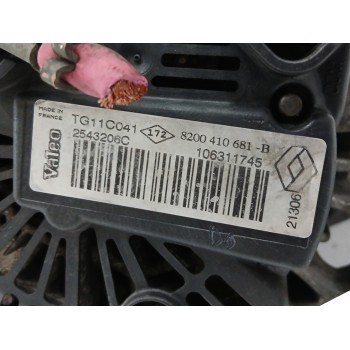 Recambio de alternador para renault scenic ii 1.5 dci diesel referencia OEM IAM 8200410681B 2543206C 