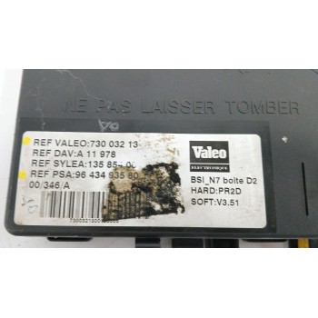 Recambio de caja reles / fusibles para citroën xsara coupé (n0) 2.0 hdi 90 referencia OEM IAM 9643493580  73003213