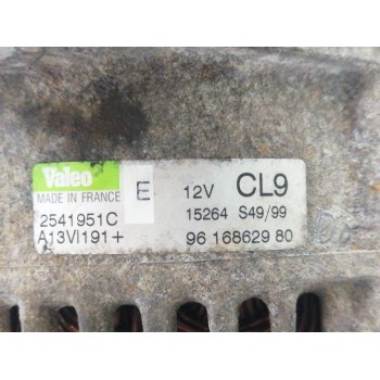 Recambio de alternador para peugeot boxer caja abierta (rs2850)(230)(´02) 2.5 turbodiesel referencia OEM IAM 9616862980 A13VI191
