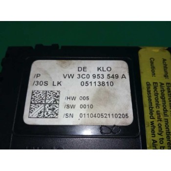 Recambio de modulo electronico para volkswagen passat berlina (3c2) advance referencia OEM IAM 3C0953549A  