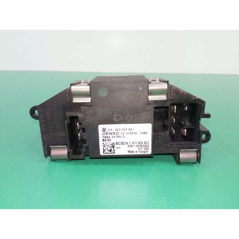 Recambio de resistencia calefaccion para volkswagen passat berlina (3c2) advance referencia OEM IAM 3C0907521 F011500002 