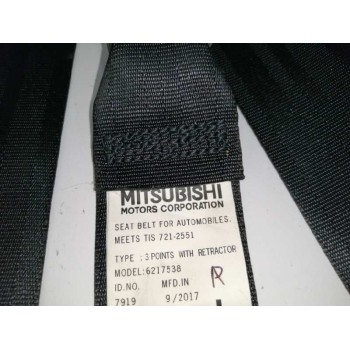 Recambio de cinturon seguridad trasero derecho para mitsubishi space star (a00) 1.2 referencia OEM IAM 7212551 622168800 