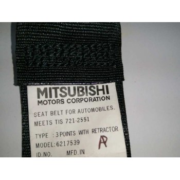 Recambio de cinturon seguridad trasero izquierdo para mitsubishi space star (a00) 1.2 referencia OEM IAM 7212551 622168800 