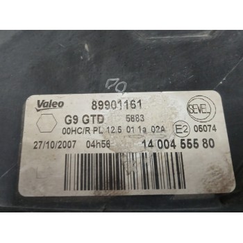 Recambio de faro izquierdo para citroën jumpy hdi 92 atlante combi referencia OEM IAM 89901161  