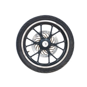 Recambio de rueda delantera para derbi gpr racing 50 racing referencia OEM IAM J17XMT275 100/80 R17 