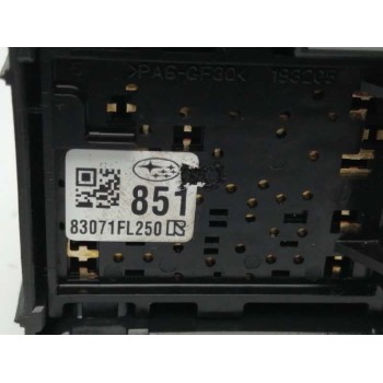 Recambio de mando elevalunas delantero derecho para subaru xv (g5) 2.0 cat referencia OEM IAM 83071FL250  