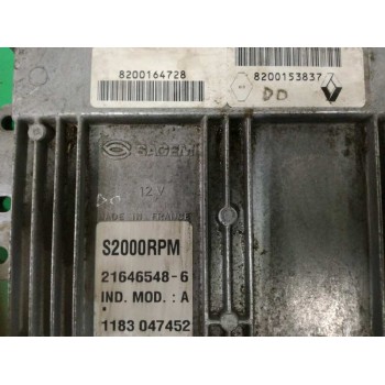Recambio de centralita motor uce para renault laguna ii (bg0) expression referencia OEM IAM 8200153837 216465486 