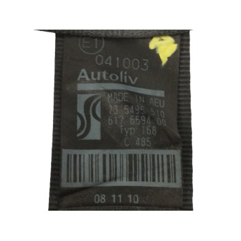 Recambio de cinturon seguridad trasero izquierdo para fiat punto evo (199_) 1.3 d multijet (199axc1a, 199bxc1a, 199axt1a, 199bxt