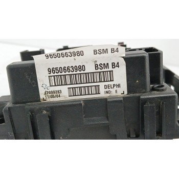 Recambio de caja reles / fusibles para peugeot 206 hatchback (2a/c) 1.4 hdi referencia OEM IAM 9650663980  