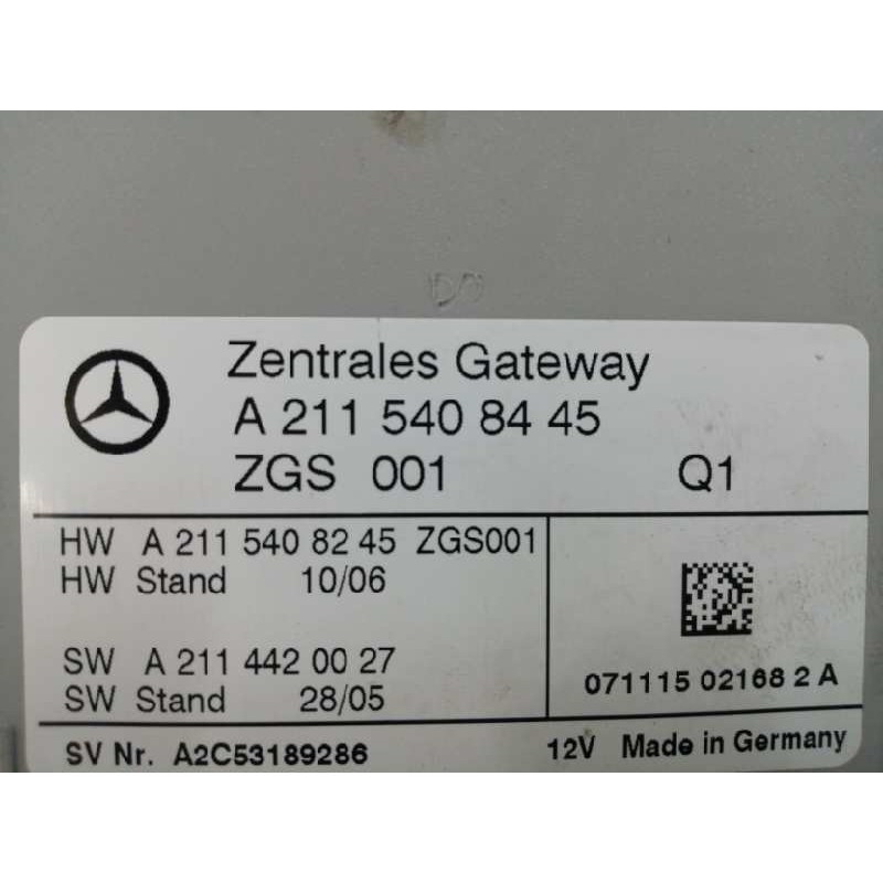 MODULO ELECTRONICO A2C53189286