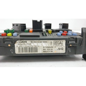 Recambio de caja reles / fusibles para peugeot 206 hatchback (2a/c) 1.4 hdi referencia OEM IAM 9652474780  S118085220