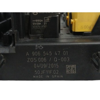 Recambio de caja reles / fusibles para mercedes-benz sprinter 3,5-t furgoneta (b906) 319 cdi / bluetec (906.631, 906.633, 906.63