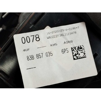 Recambio de guantera para audi q3 sportback (f3n) 35 tdi s line referencia OEM IAM 83B857035  