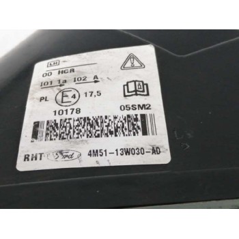 Recambio de faro izquierdo para ford focus sportbreak (cap) trend referencia OEM IAM 4M5113W030AD OBSERVAR FOTOS 