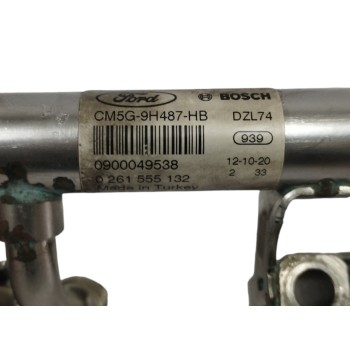 Recambio de rampa inyectora para ford c-max 1.0 ecoboost cat referencia OEM IAM CM5G9H487HB 0261555132 