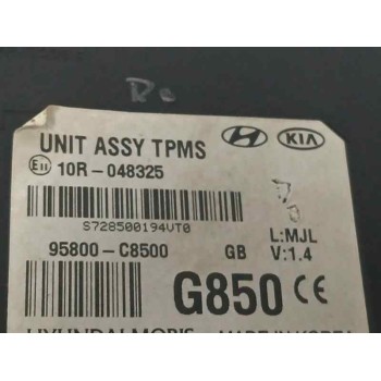 Recambio de modulo electronico para hyundai i20 1.2 16v cat referencia OEM IAM 95800C8500 10R048325 