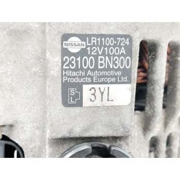 Recambio de alternador para nissan almera tino (v10m) 2.2 dci diesel cat referencia OEM IAM 100A  
