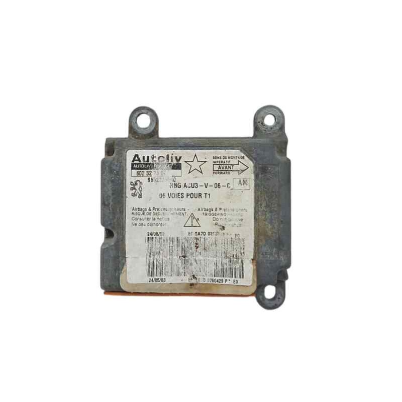 Recambio de centralita airbag para peugeot 206 berlina 2.0 hdi cat referencia OEM IAM 9652275880 602327300 