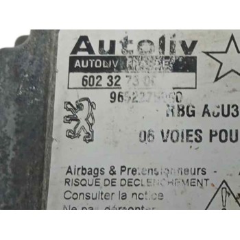 Recambio de centralita airbag para peugeot 206 berlina 2.0 hdi cat referencia OEM IAM 9652275880 602327300 