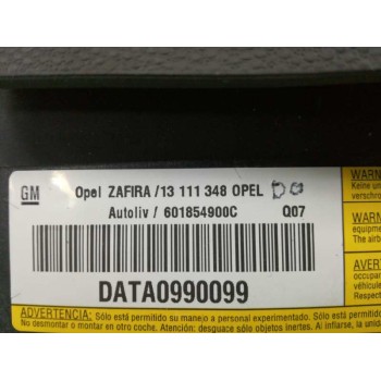 Recambio de airbag delantero izquierdo para opel zafira b 1.7 16v cdti referencia OEM IAM 13111348  