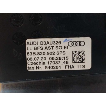 Recambio de rejilla aireadora para audi q3 sportback (f3n) 35 tdi s line referencia OEM IAM 83B820902 LADO DERECHO 
