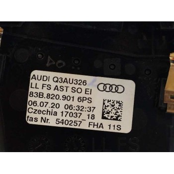 Recambio de rejilla aireadora para audi q3 sportback (f3n) 35 tdi s line referencia OEM IAM 83B820901 LADO IZQUIERDO 