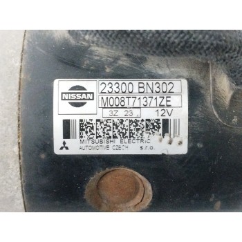 Recambio de motor arranque para nissan almera tino (v10m) 2.2 dci diesel cat referencia OEM IAM   