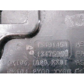 Recambio de aleron trasero para opel crossland x referencia OEM IAM 13481454 OBSERVAR FOTOS NEGRO