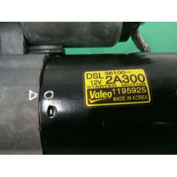 Recambio de motor arranque para hyundai ix20 gls comfort referencia OEM IAM 361002A300  