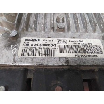 Recambio de centralita motor uce para citroën c3 1.4 hdi referencia OEM IAM 9650529880 5WS40068BT 