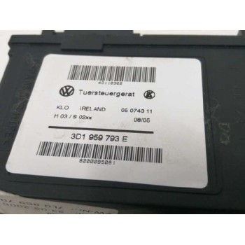 Recambio de elevalunas delantero izquierdo para volkswagen touareg (7la) 3.0 v6 tdi dpf referencia OEM IAM 3D1959793E 0130821764