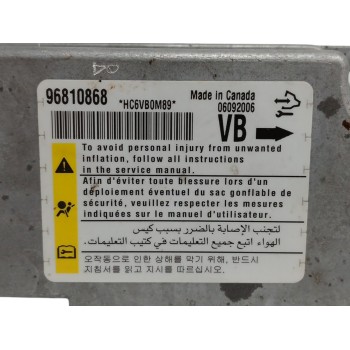 Recambio de centralita airbag para chevrolet captiva 2.0 diesel cat referencia OEM IAM 96810868  