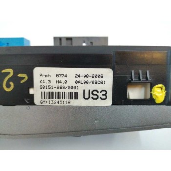 Recambio de mando calefaccion / aire acondicionado para opel astra h caravan 1.9 cdti referencia OEM IAM 13245118 90151269 