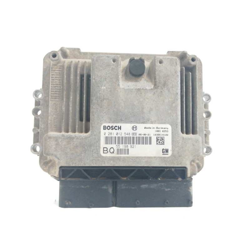 Recambio de centralita motor uce para opel astra h caravan 1.9 cdti referencia OEM IAM 55198921 0281012548 