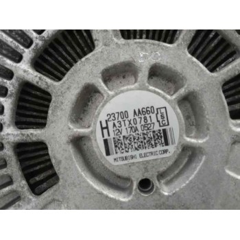 Recambio de alternador para subaru forester s12 2.0 diesel cat referencia OEM IAM 23700AA660 170A A3TX0781