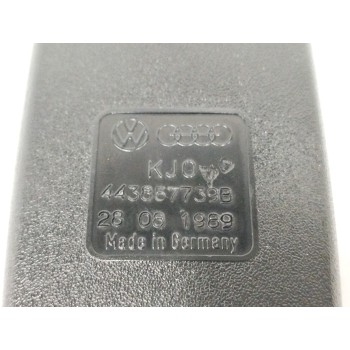 Recambio de enganche cinturon central para audi 200 c3 avant (447, 448) 2.2 20v turbo quattro referencia OEM IAM 443857739B TRAS