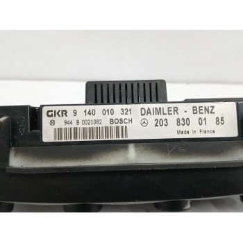 Recambio de mando climatizador para mercedes-benz clase c (w203) c 200 cdi (203.004) referencia OEM IAM 2038300185  9140010321