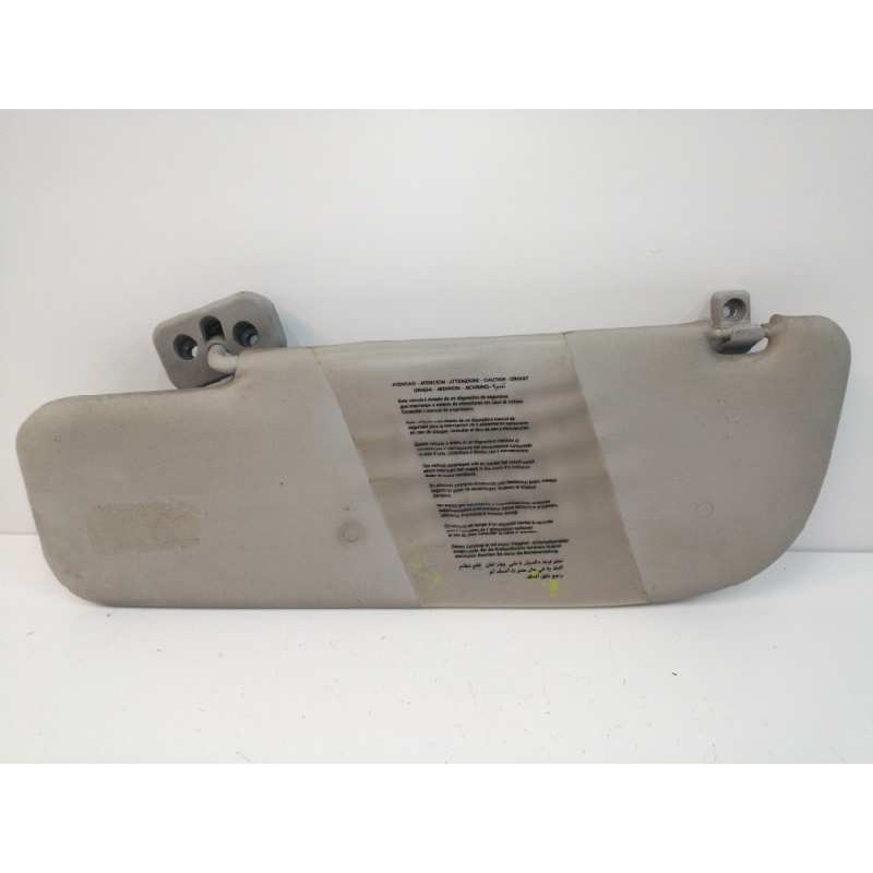 Recambio de parasol izquierdo para fiat doblo cargo basis maxi kasten referencia OEM IAM   