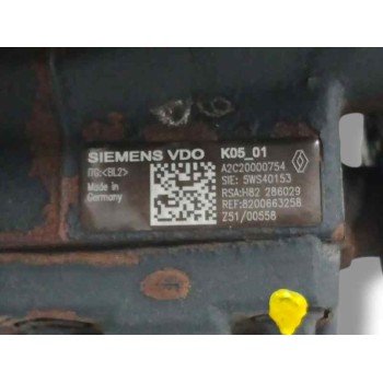 Recambio de bomba inyeccion para renault scenic ii 1.5 dci diesel referencia OEM IAM 8200663258 A2C20000754 