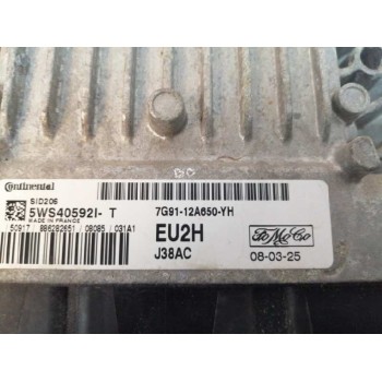 Recambio de centralita motor uce para ford mondeo ber. (ca2) 1.8 tdci cat referencia OEM IAM 7G9112A650YH 5WS40592IT 