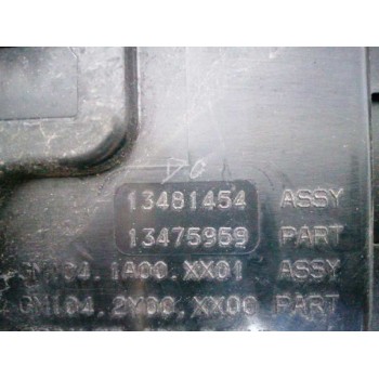 Recambio de aleron trasero para opel crossland x referencia OEM IAM 13481454 NEGRO 