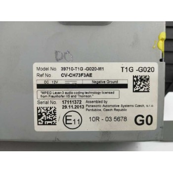 Recambio de pantalla multifuncion para honda cr-v 1.6 dtec cat referencia OEM IAM 39710T1GG020M1 SOPORTE ROTO CVCH73F3AE