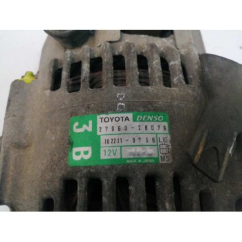 Recambio de alternador para toyota previa (r30) 2.4 16v cat referencia OEM IAM 2706028070 1022110750 3D25