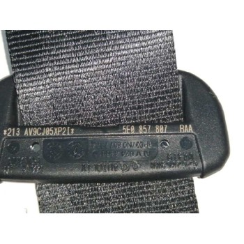 Recambio de cinturon seguridad trasero central para skoda octavia lim. (5e3) 1.0 tsi referencia OEM IAM 5E0857807  