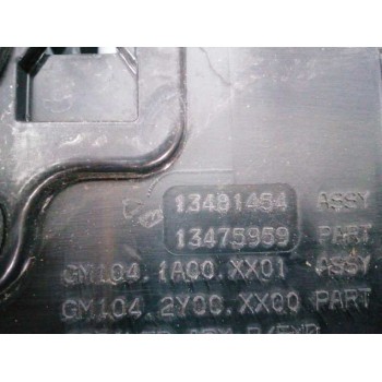 Recambio de aleron trasero para opel crossland x referencia OEM IAM 13481454 BLANCO 