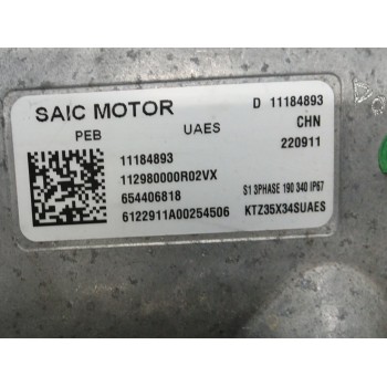 Recambio de inverter / converter para mg marvel r ev (ep21) referencia OEM IAM 11184893 TRASERO IZQUIERDO 