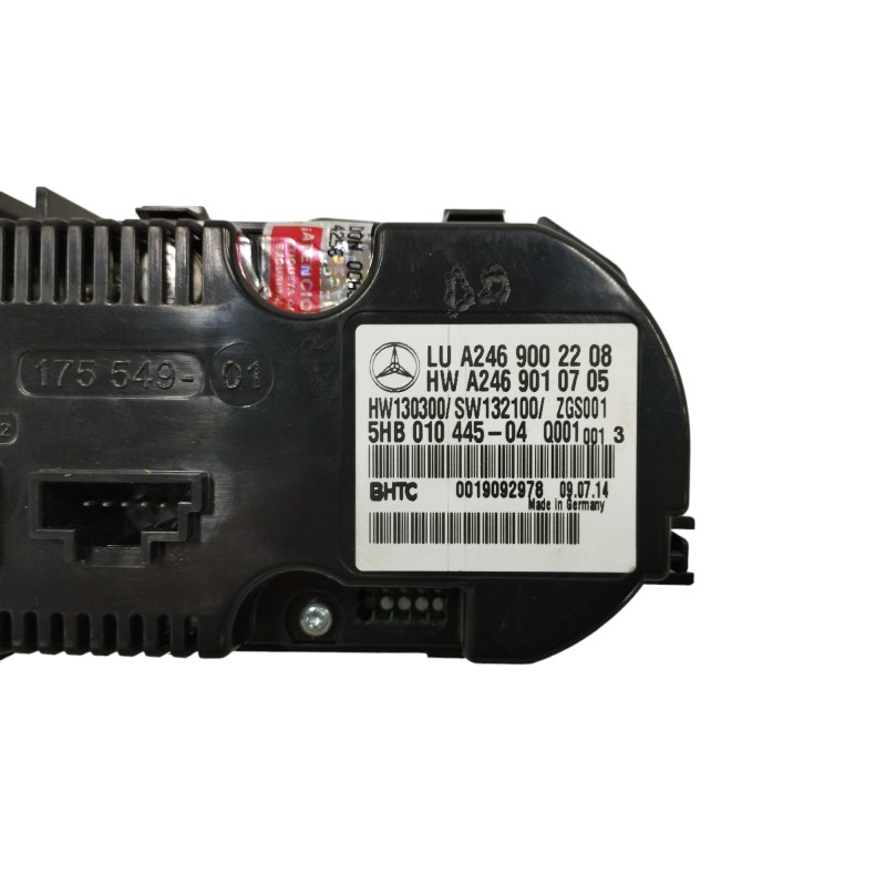 MANDO CALEFACCION / AIRE ACONDICIONADO 5HB01044504