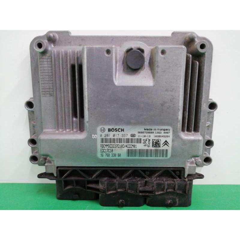 Recambio de centralita motor uce para citroën c3 sx referencia OEM IAM 9676833080 0281017337 