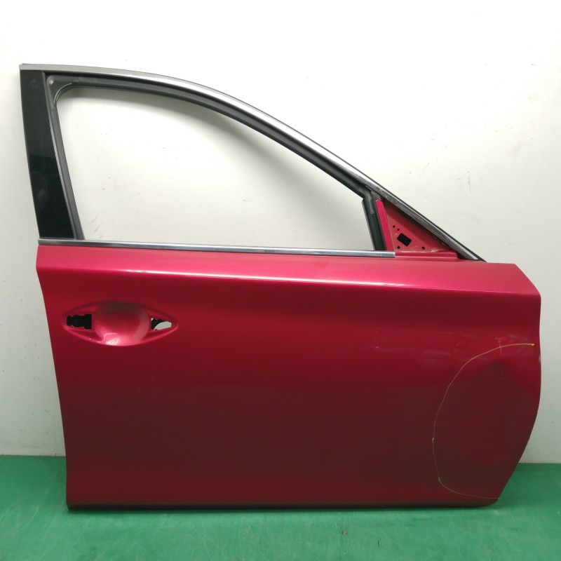 Recambio de puerta delantera derecha para infiniti q50 50 hybrid referencia OEM IAM H010M4GAMA NECESITA REPARACION 