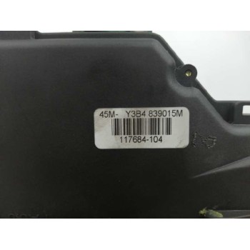 Recambio de cerradura puerta trasera izquierda para volkswagen passat berlina (3b3) 1.9 tdi referencia OEM IAM 3B4839015M  